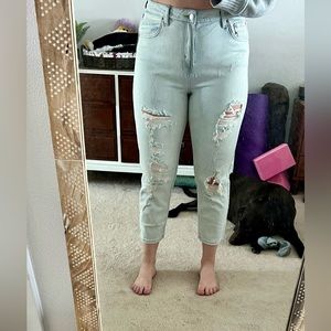 Wild Fable High Rise Mom Jean, Sz 12